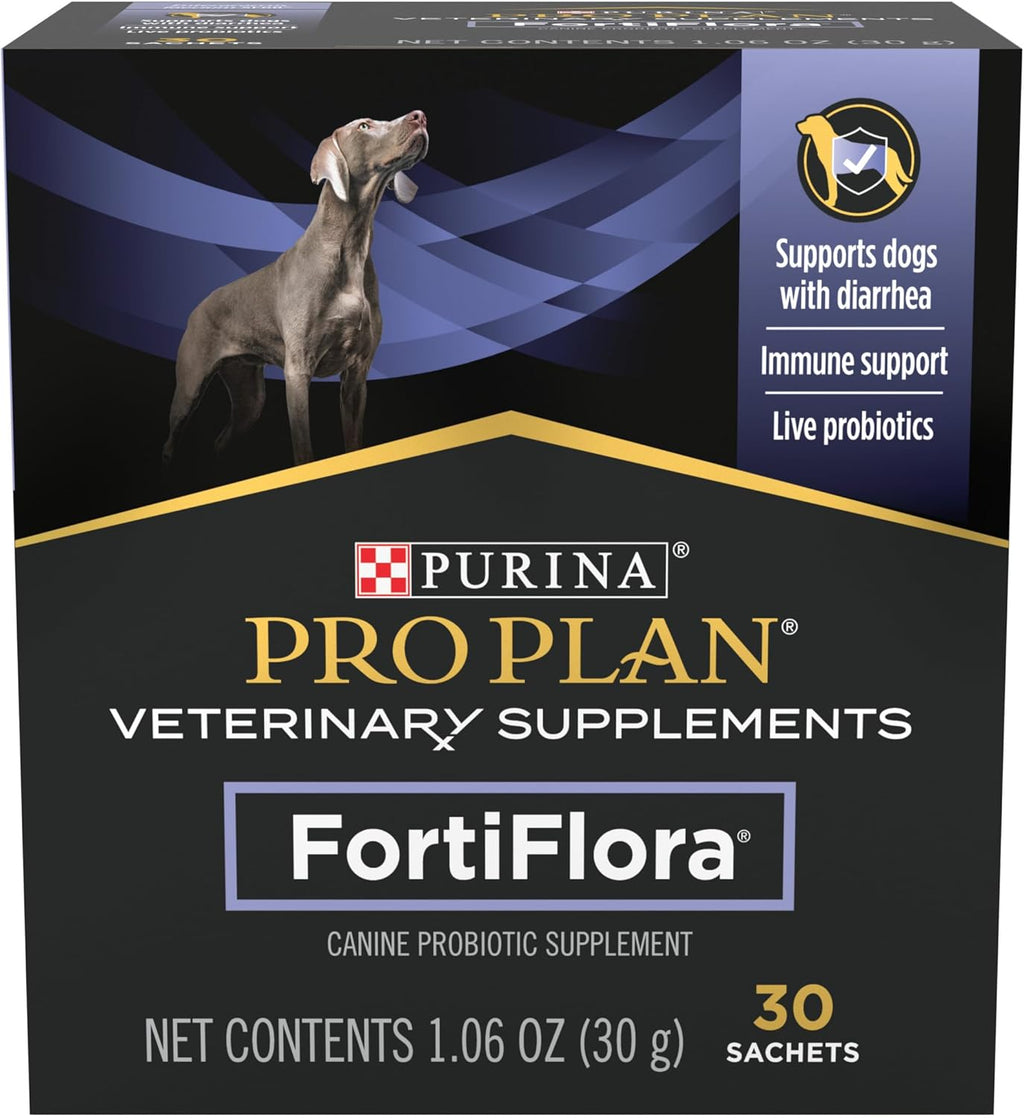 Purina Pro Plan FortiFlora Dog Probiotic – 30 Sachets | Vet-Recommended