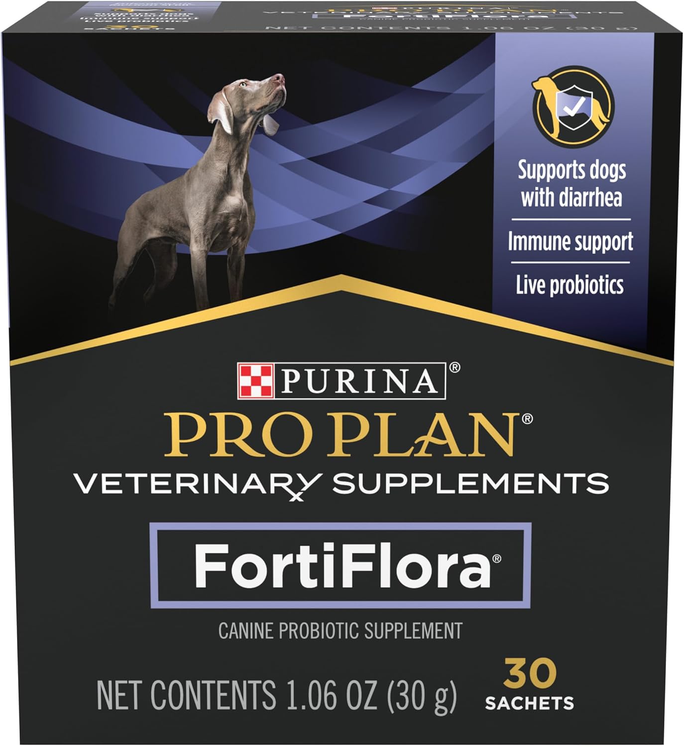 Purina Pro Plan FortiFlora Dog Probiotic – 30 Sachets | Vet-Recommended