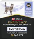 Purina Pro Plan FortiFlora Cat Probiotic – 30 Sachets | Digestive Support