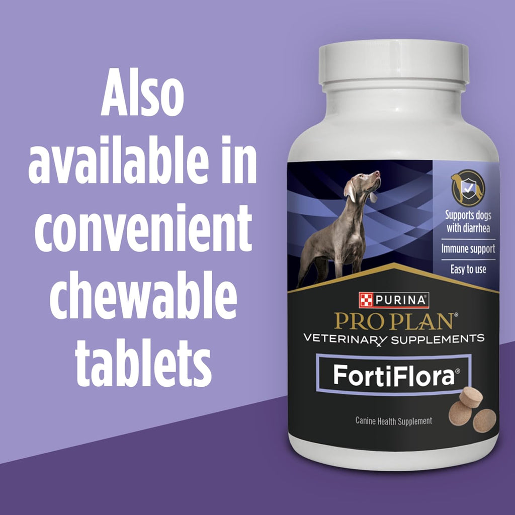 Purina Pro Plan FortiFlora Dog Probiotic – 30 Sachets | Vet-Recommended