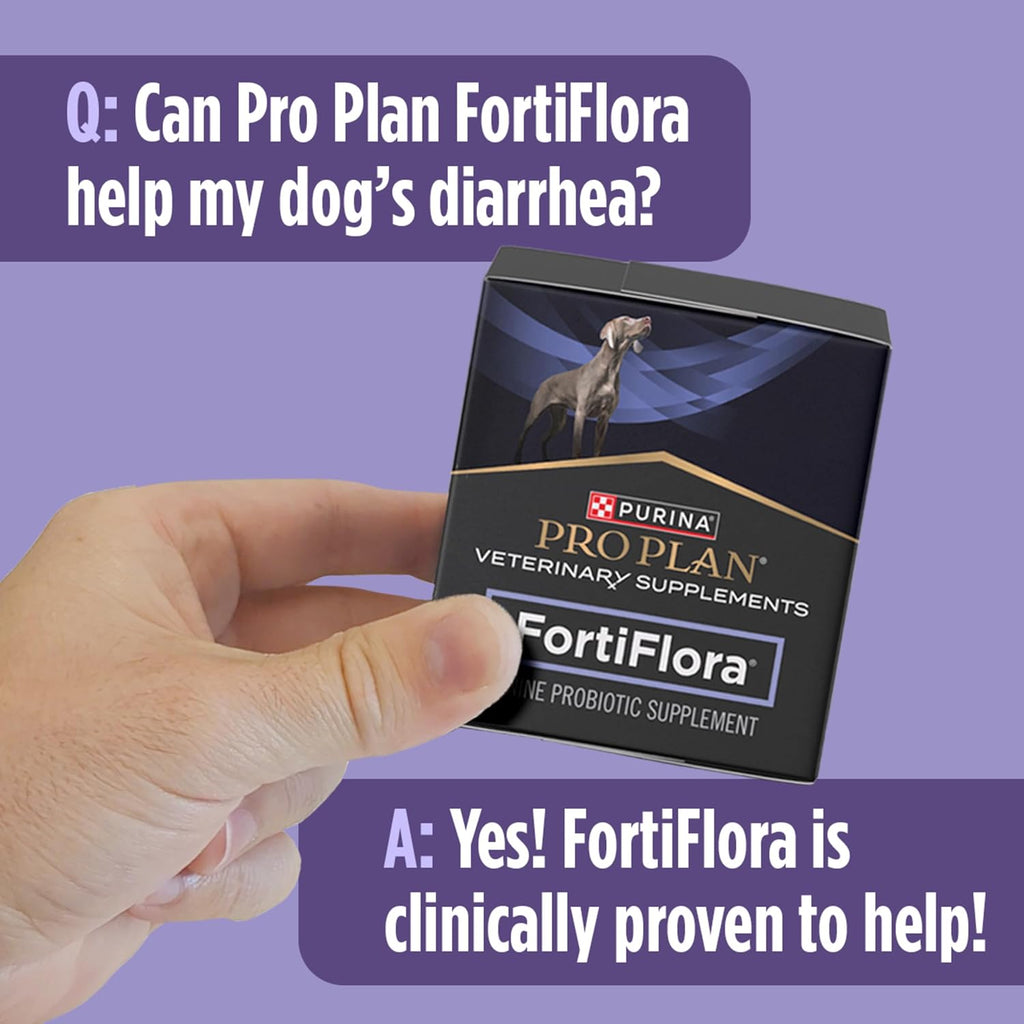 Purina Pro Plan FortiFlora Dog Probiotic – 30 Sachets | Vet-Recommended