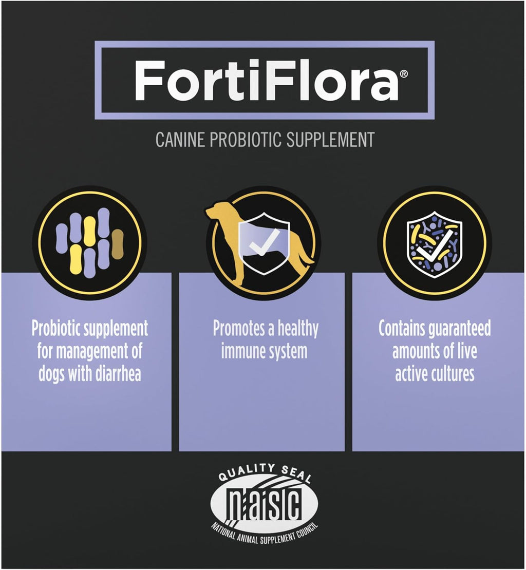 Purina Pro Plan FortiFlora Dog Probiotic – 30 Sachets | Vet-Recommended
