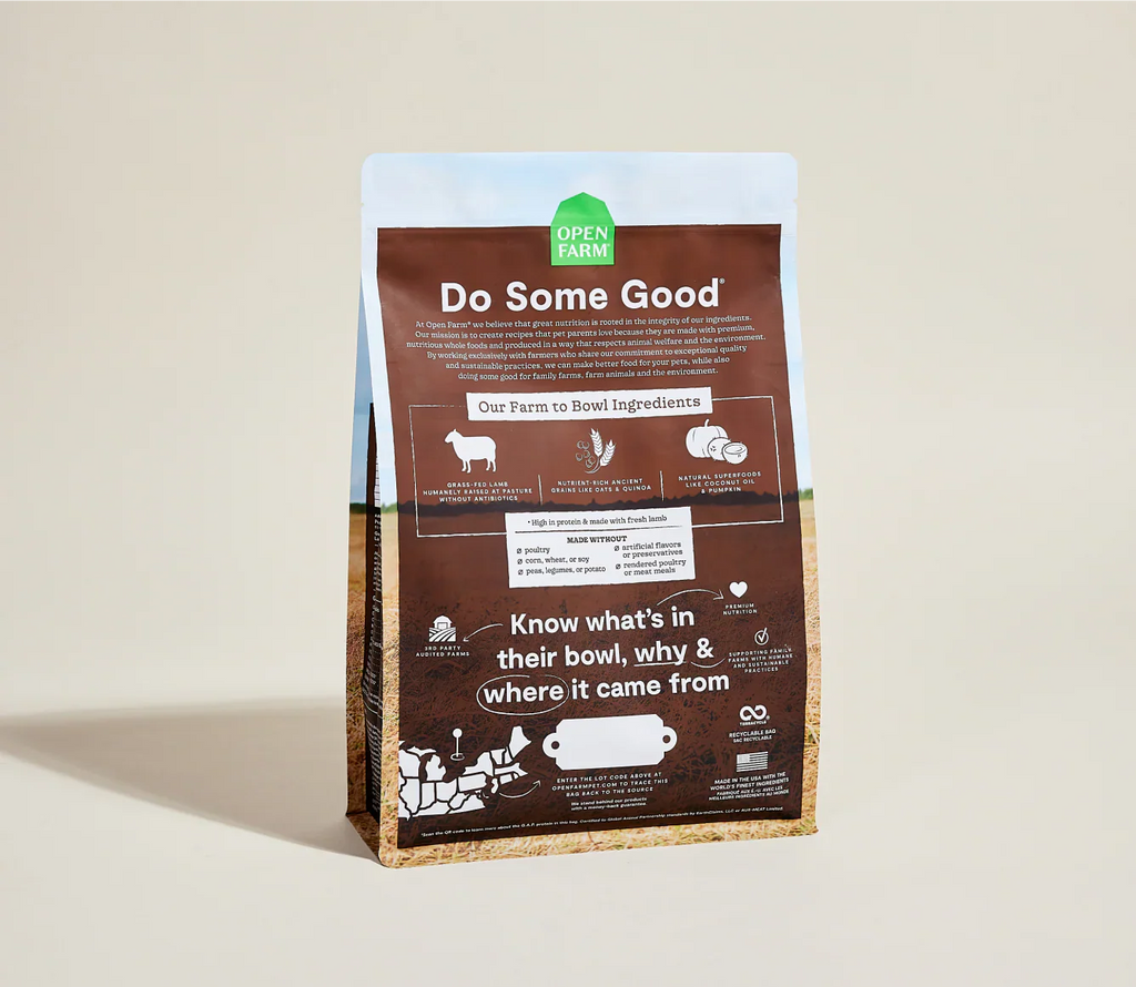 Open Farm Pasture-Raised Lamb & Ancient Grains Dry Dog Food